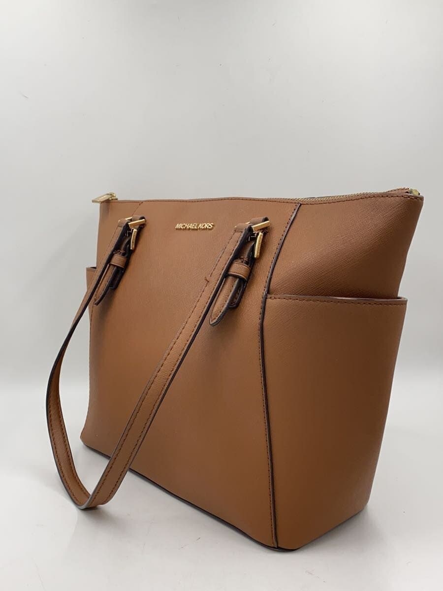 MICHAEL KORS Tote Bag Leather BRW Plain di-2202 2