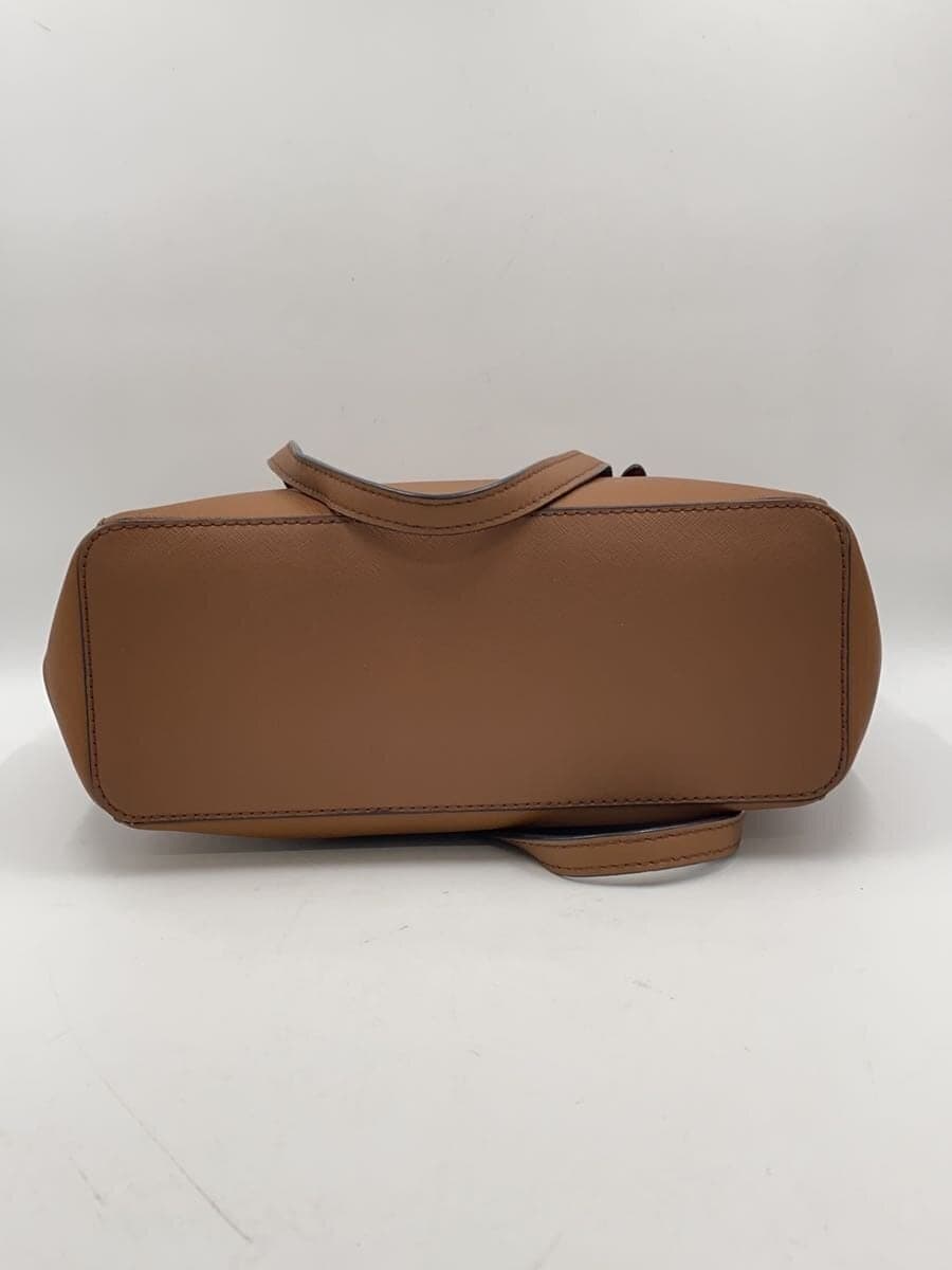 MICHAEL KORS Tote Bag Leather BRW Plain di-2202 4
