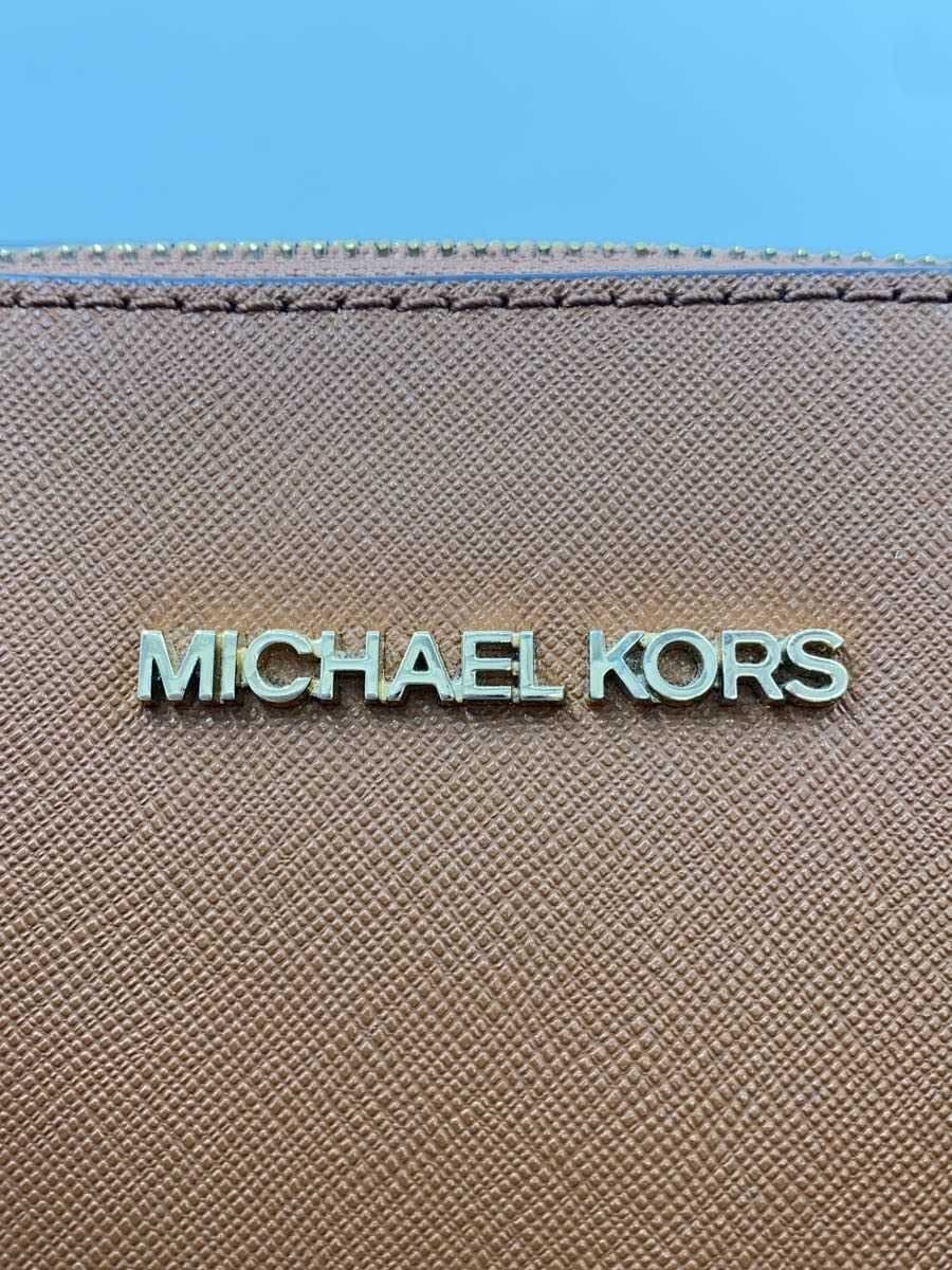 MICHAEL KORS Tote Bag Leather BRW Plain di-2202 5