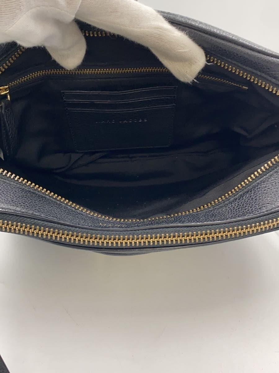 MARC JACOBS Snap Shoulder Bag Leather Black Solid Color m0014592 6