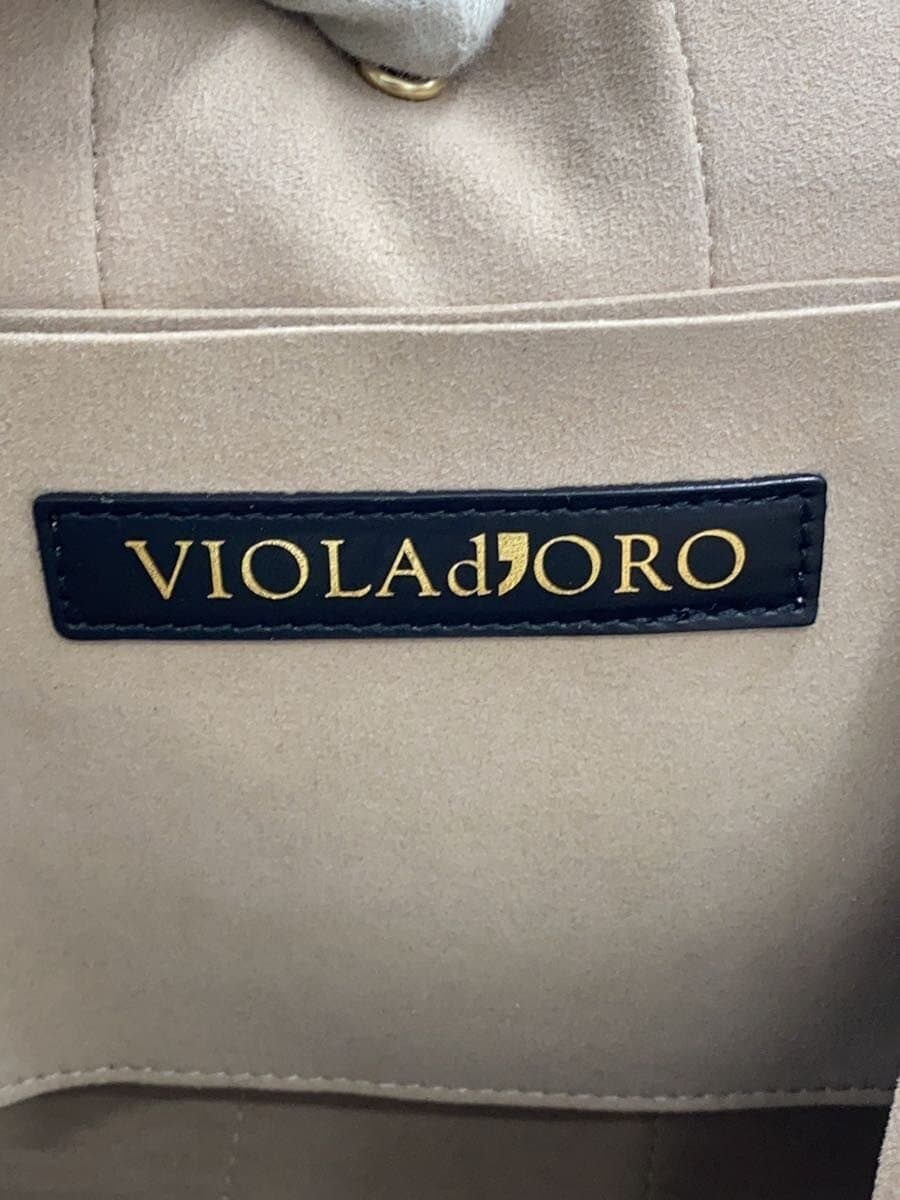 FURLA Shoulder Bag Leather Pink Solid Color 5