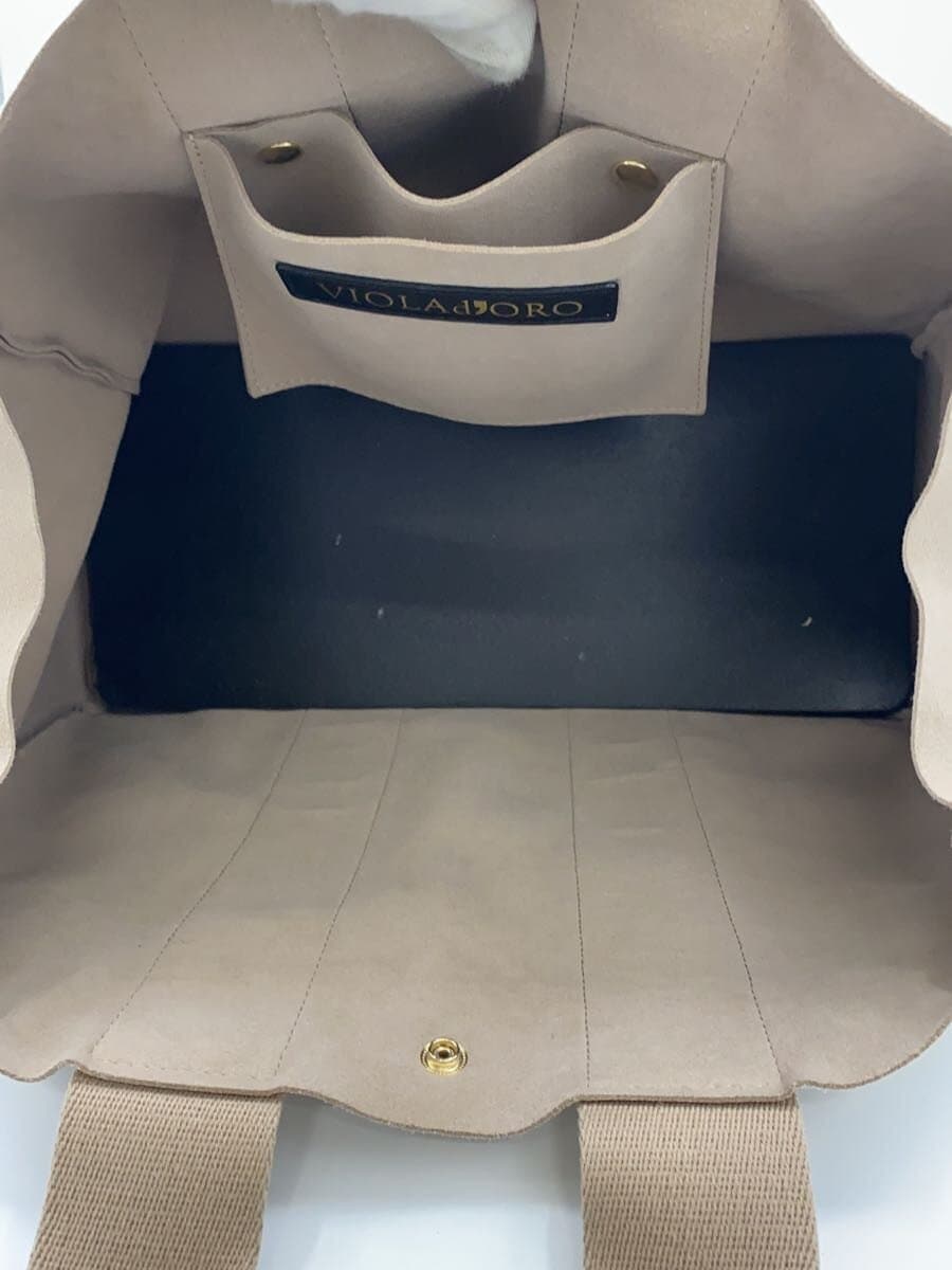 FURLA Shoulder Bag Leather Pink Solid Color 6