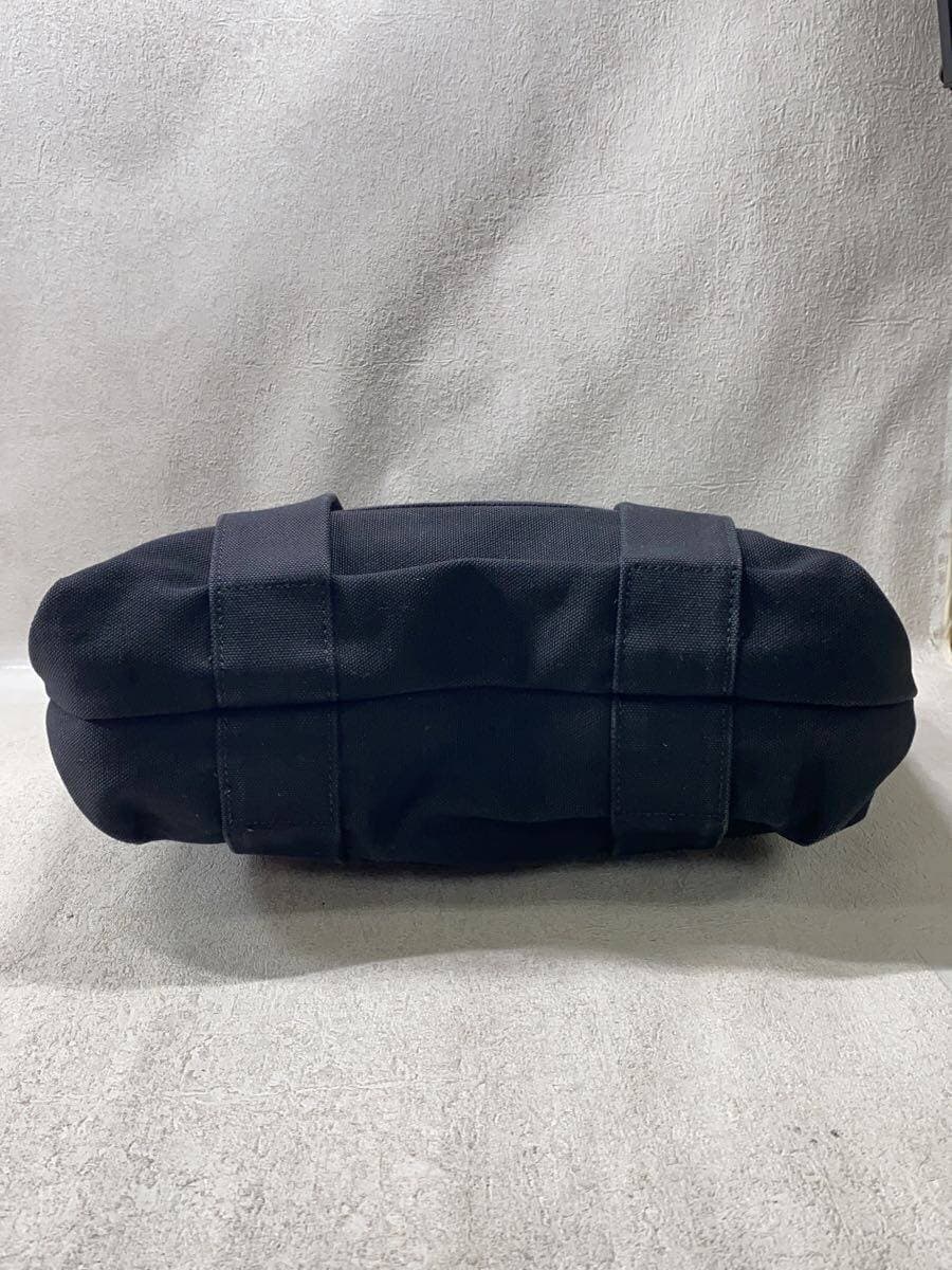 AMIACALVA x SHIPS Tote Bag Canvas BLK Solid 4