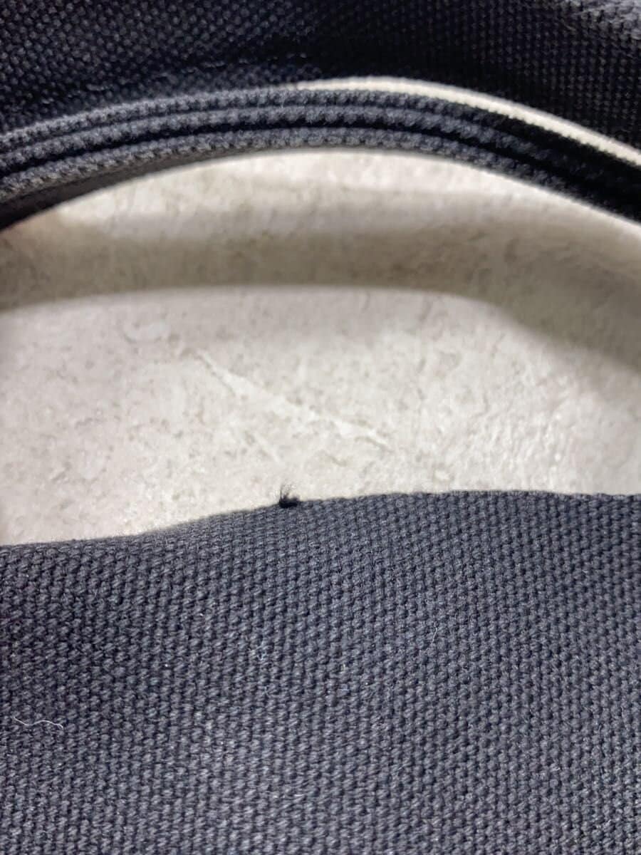 AMIACALVA x SHIPS Tote Bag Canvas BLK Solid 8