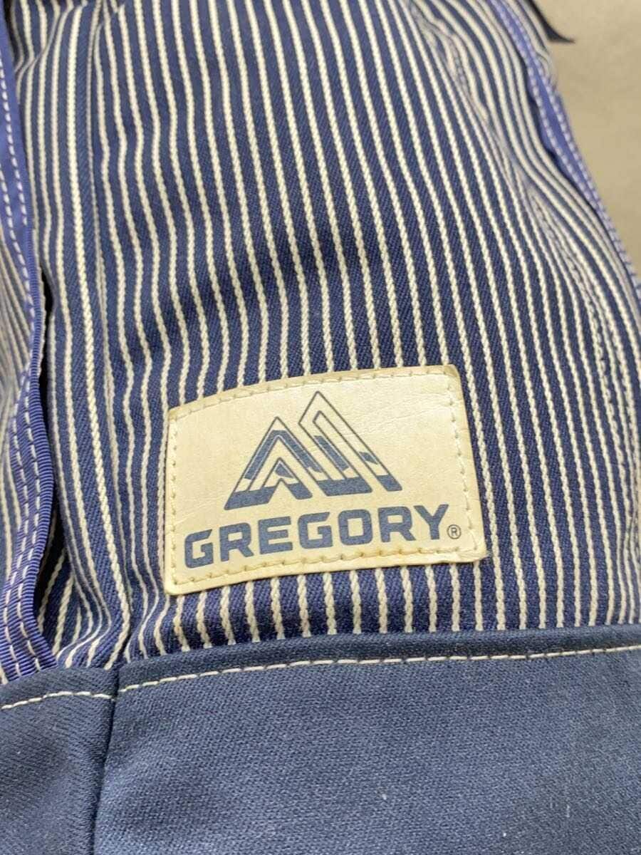 GREGORY Shoulder Bag Cotton NVY Stripe 101037191150 5