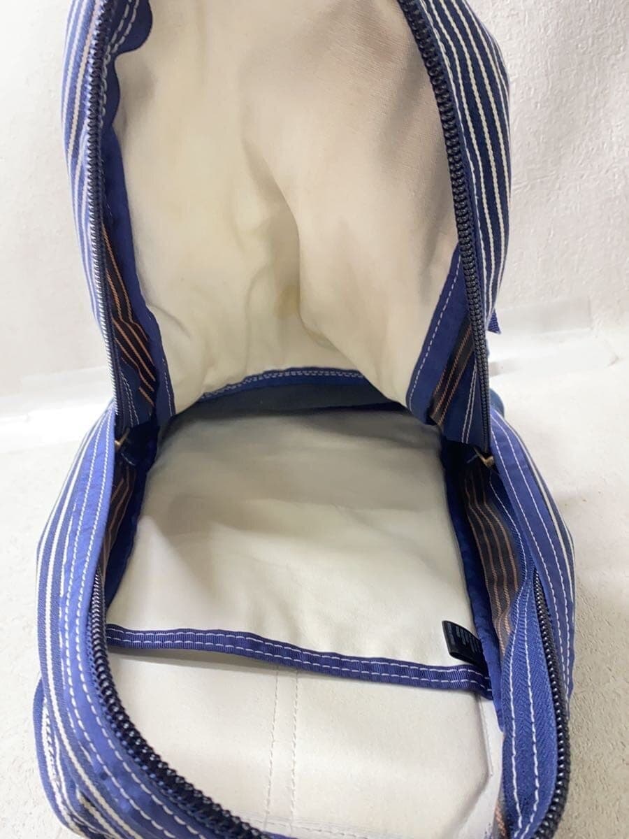 GREGORY Shoulder Bag Cotton NVY Stripe 101037191150 6