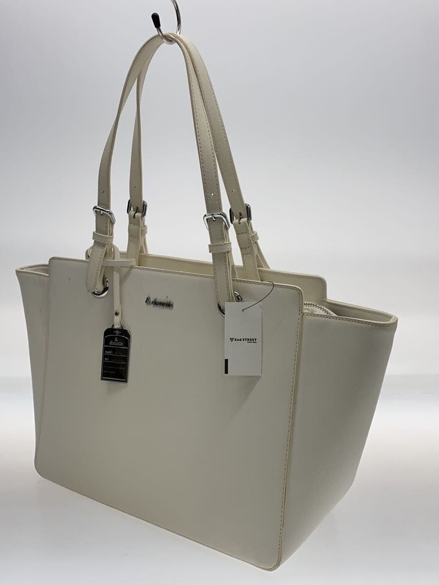 &chouette Tote Bag WHT Solid 2