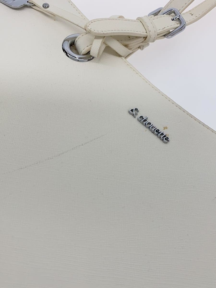&chouette Tote Bag WHT Solid 8