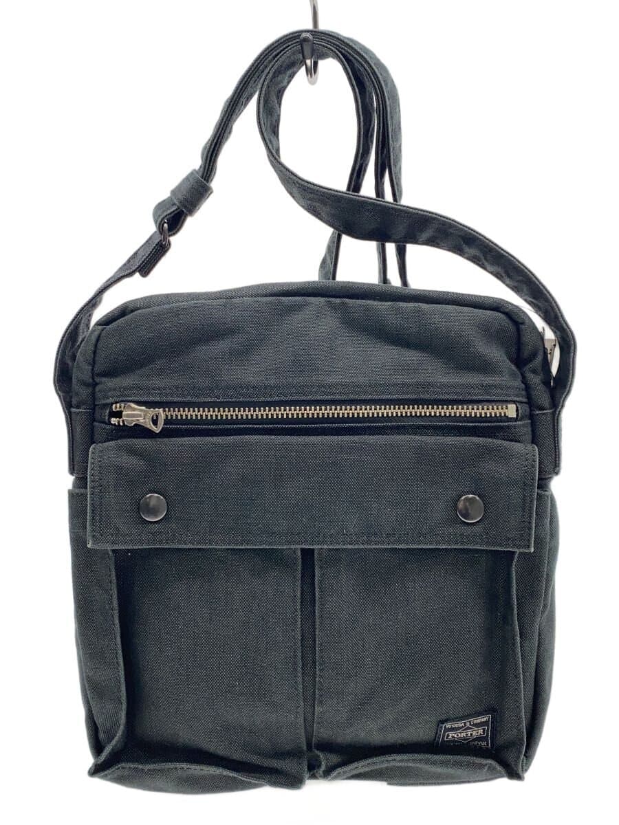 PORTER Shoulder Bag Cotton BLK Solid