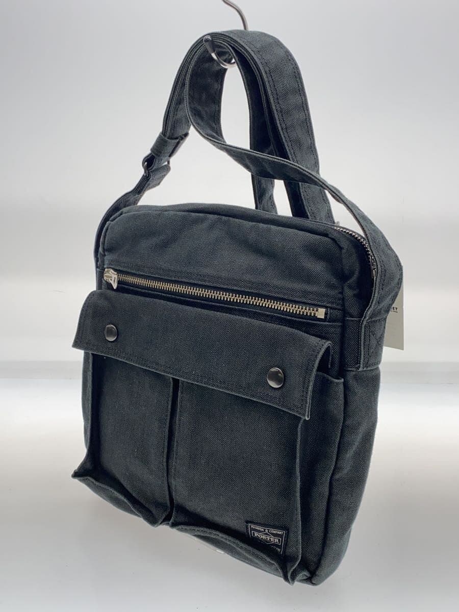 PORTER Shoulder Bag Cotton BLK Solid 2