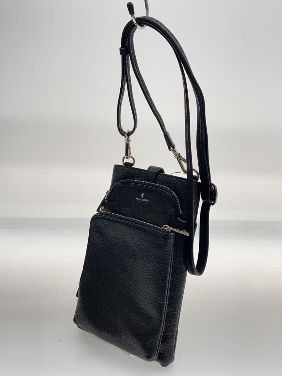 PELLE BORSA Shoulder Bag BLK Solid 2