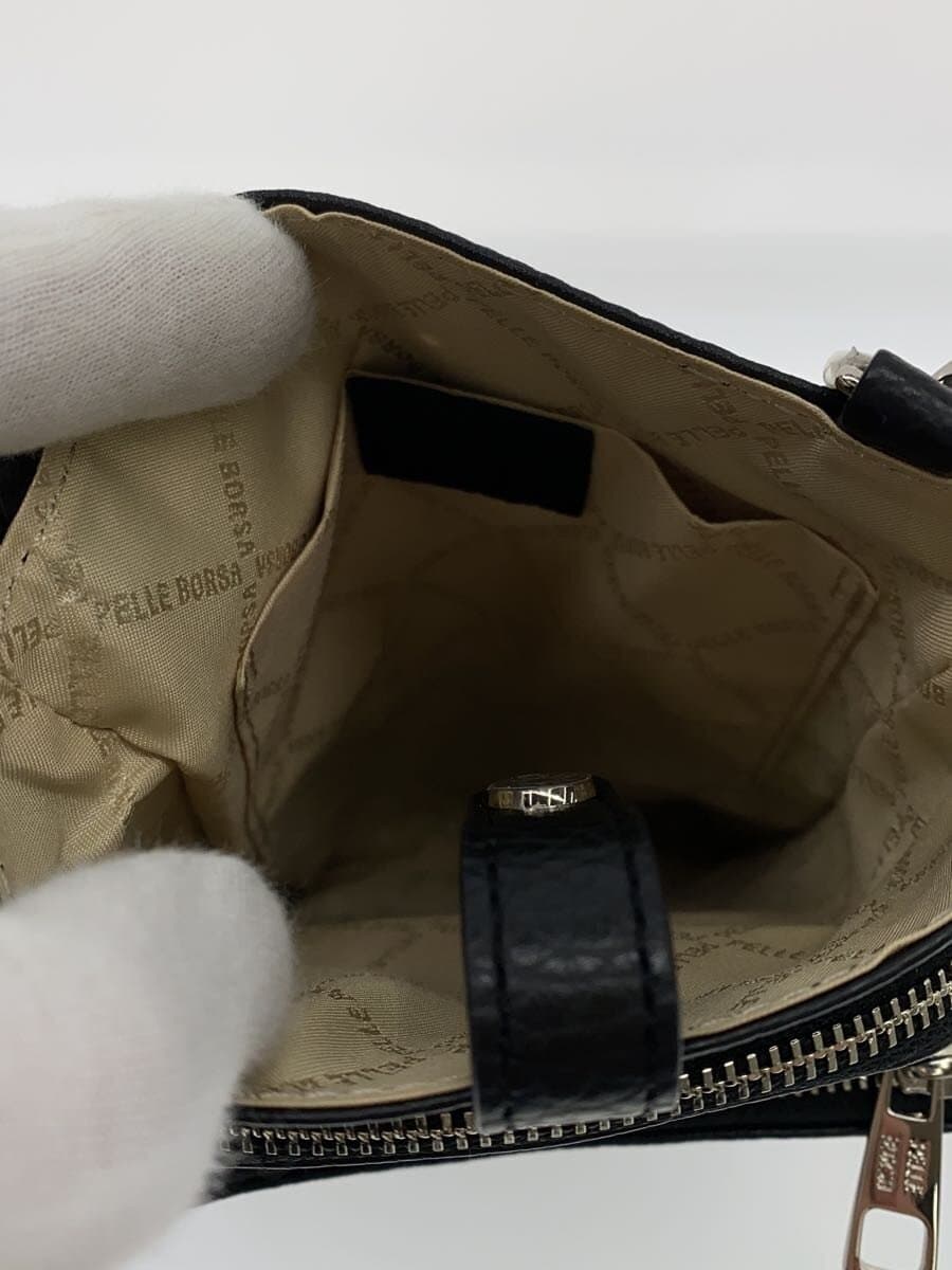 PELLE BORSA Shoulder Bag BLK Solid 6