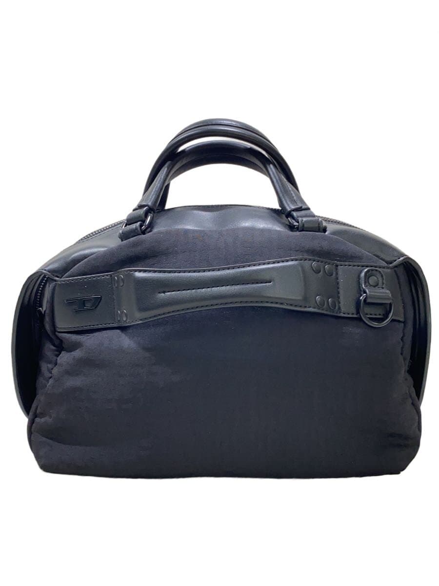 DIESEL Handbag Nylon BLK All Over Pattern nylon mono top handle X