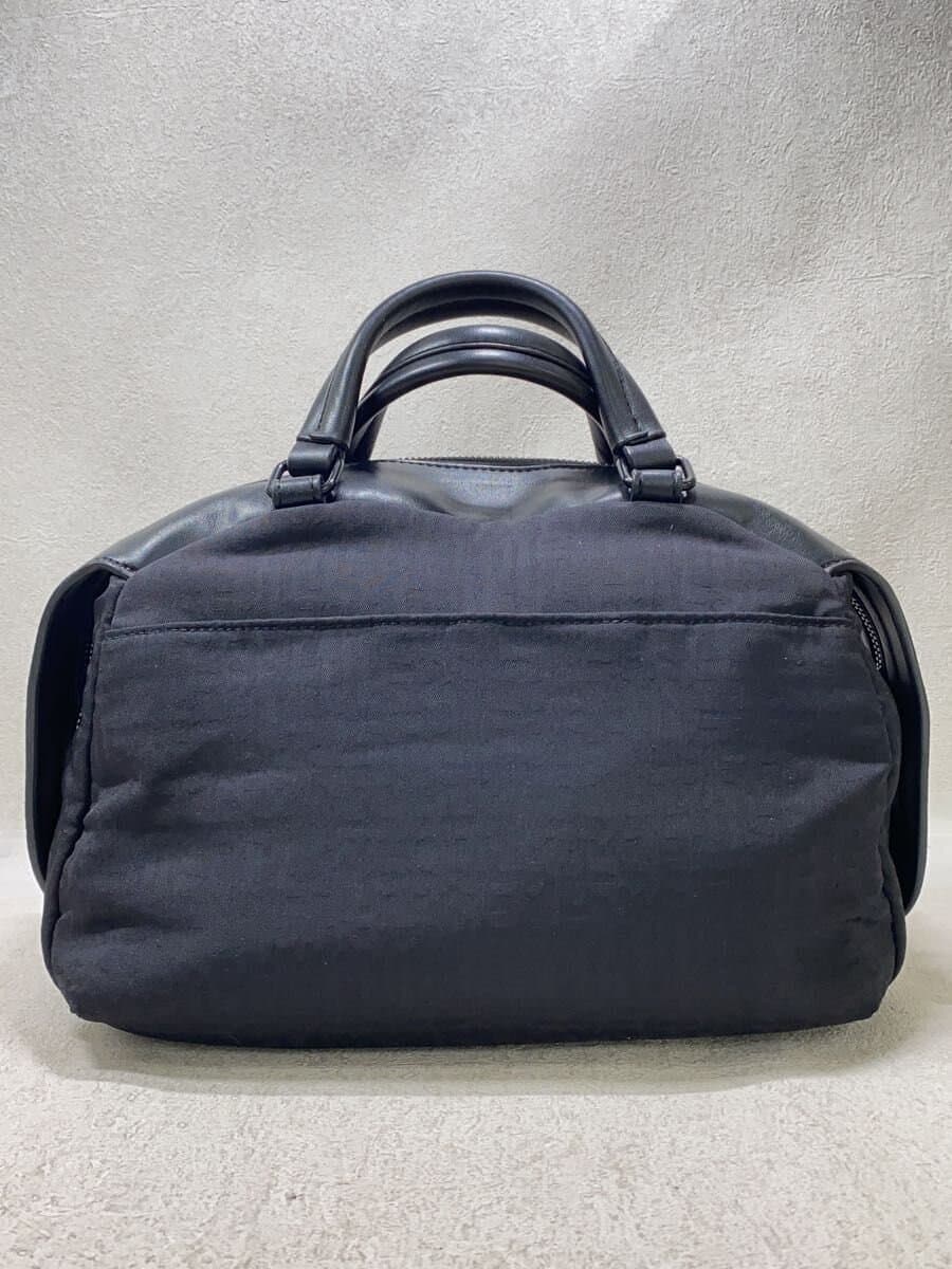 DIESEL Handbag Nylon BLK All Over Pattern nylon mono top handle X 3