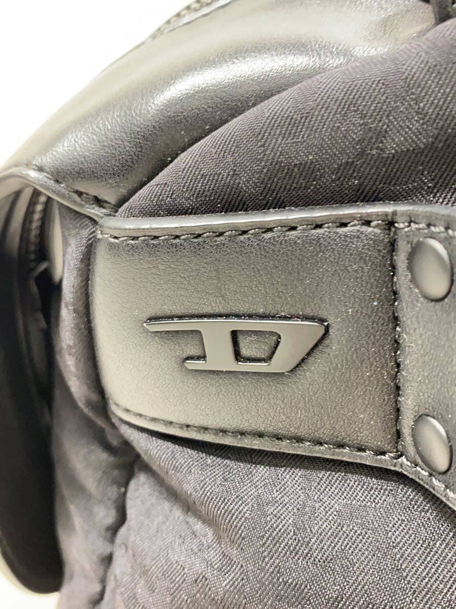 DIESEL Handbag Nylon BLK All Over Pattern nylon mono top handle X 5