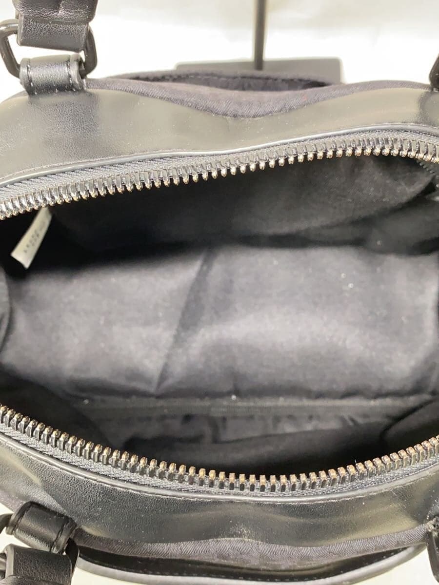 DIESEL Handbag Nylon BLK All Over Pattern nylon mono top handle X 6