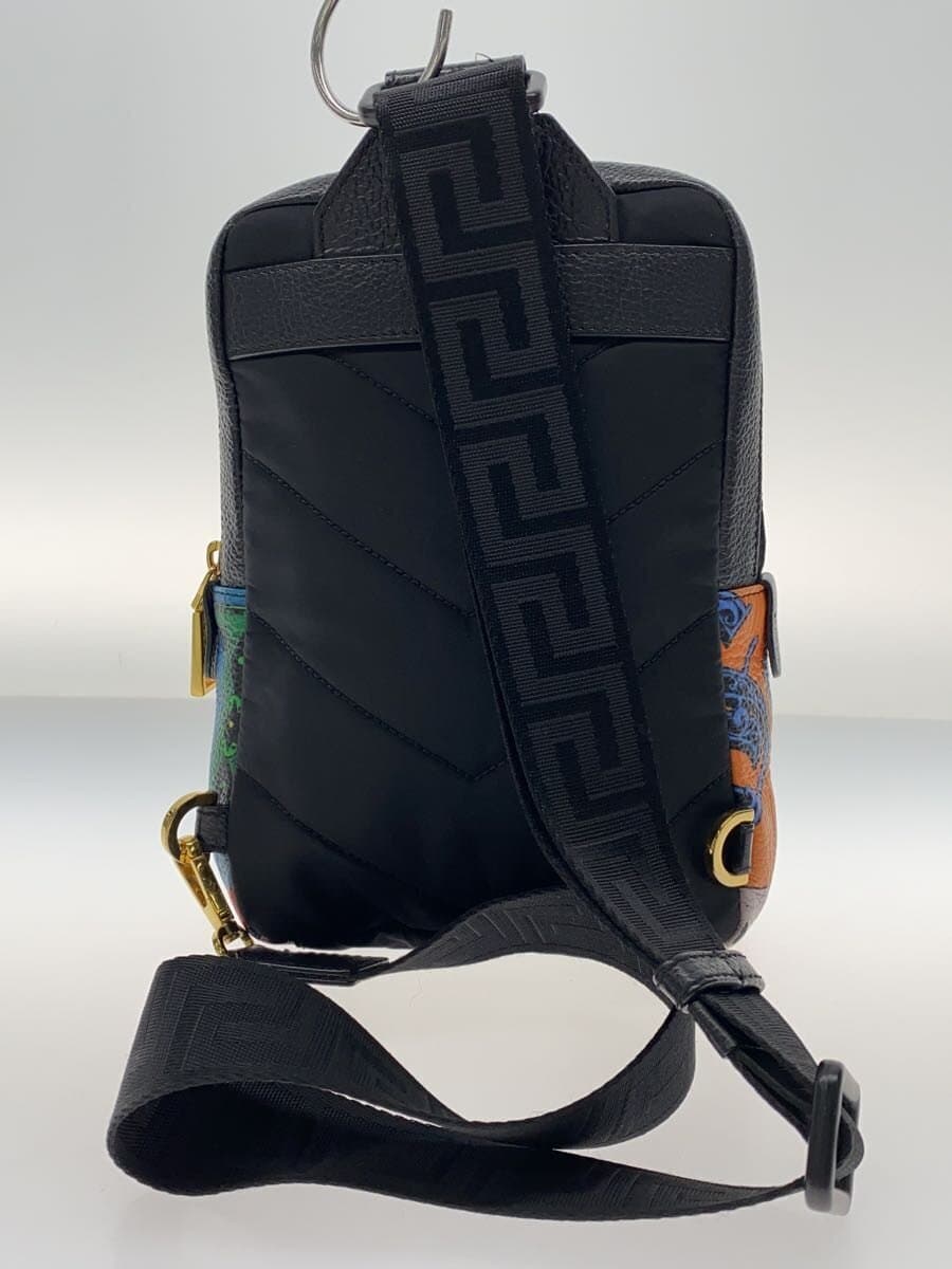 VERSACE Shoulder Bag Leather Multicolor DFZ7105 3