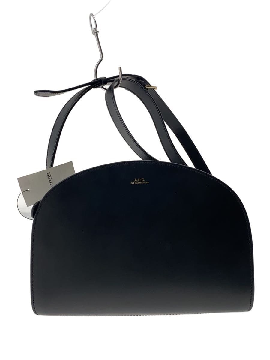 A.P.C. Shoulder Bag Leather BLK