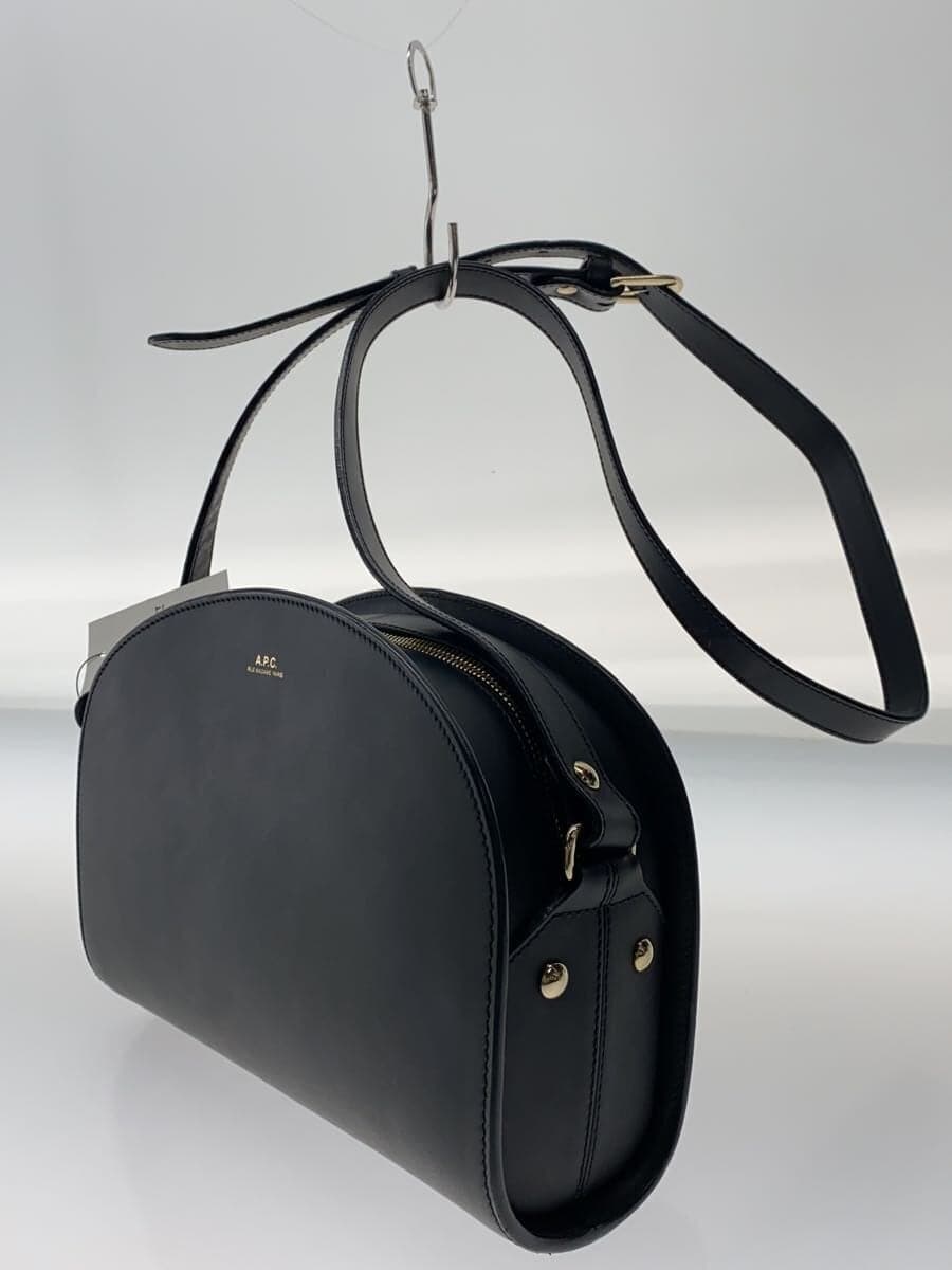 A.P.C. Shoulder Bag Leather BLK 2