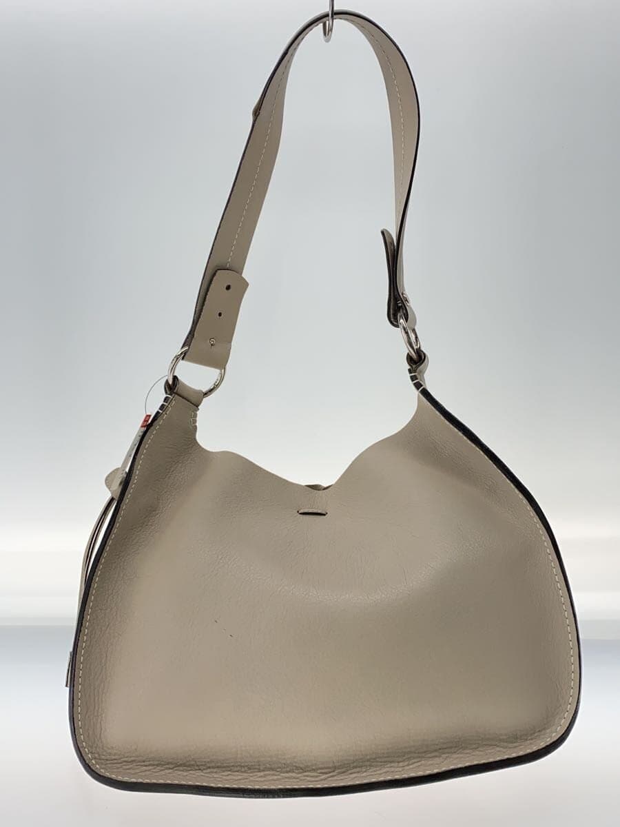 BALLY Shoulder Bag Leather GRY 3