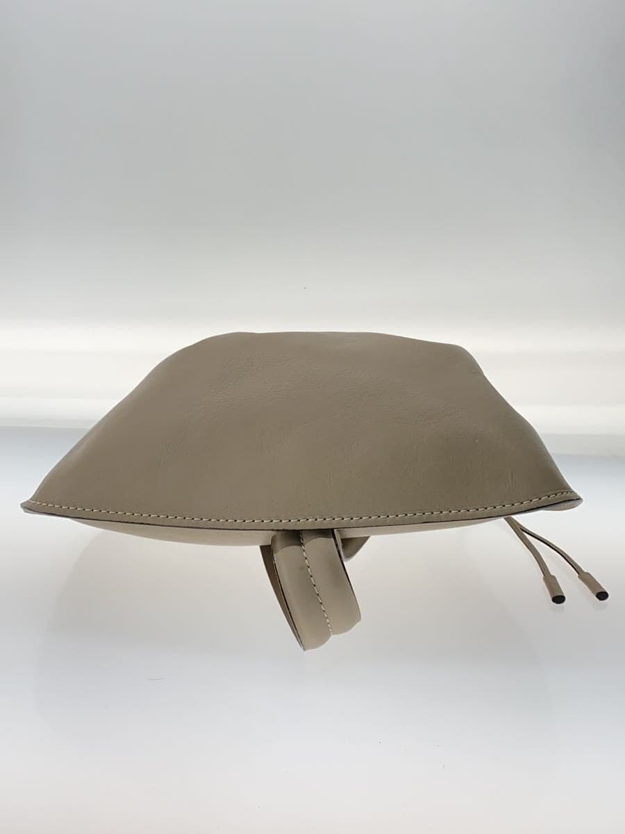 BALLY Shoulder Bag Leather GRY 4