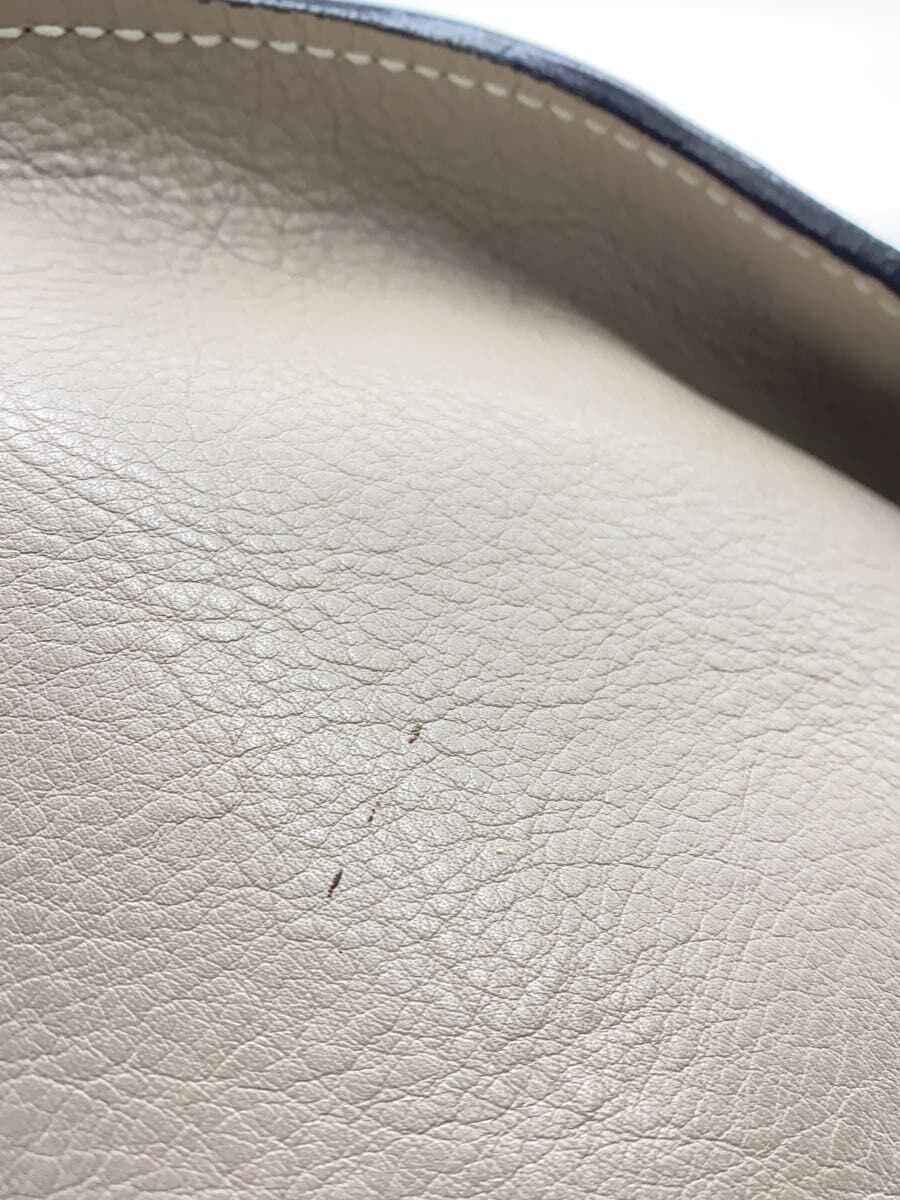 BALLY Shoulder Bag Leather GRY 6