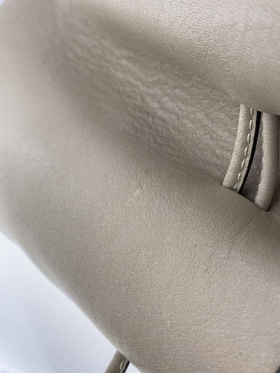 BALLY Shoulder Bag Leather GRY 9