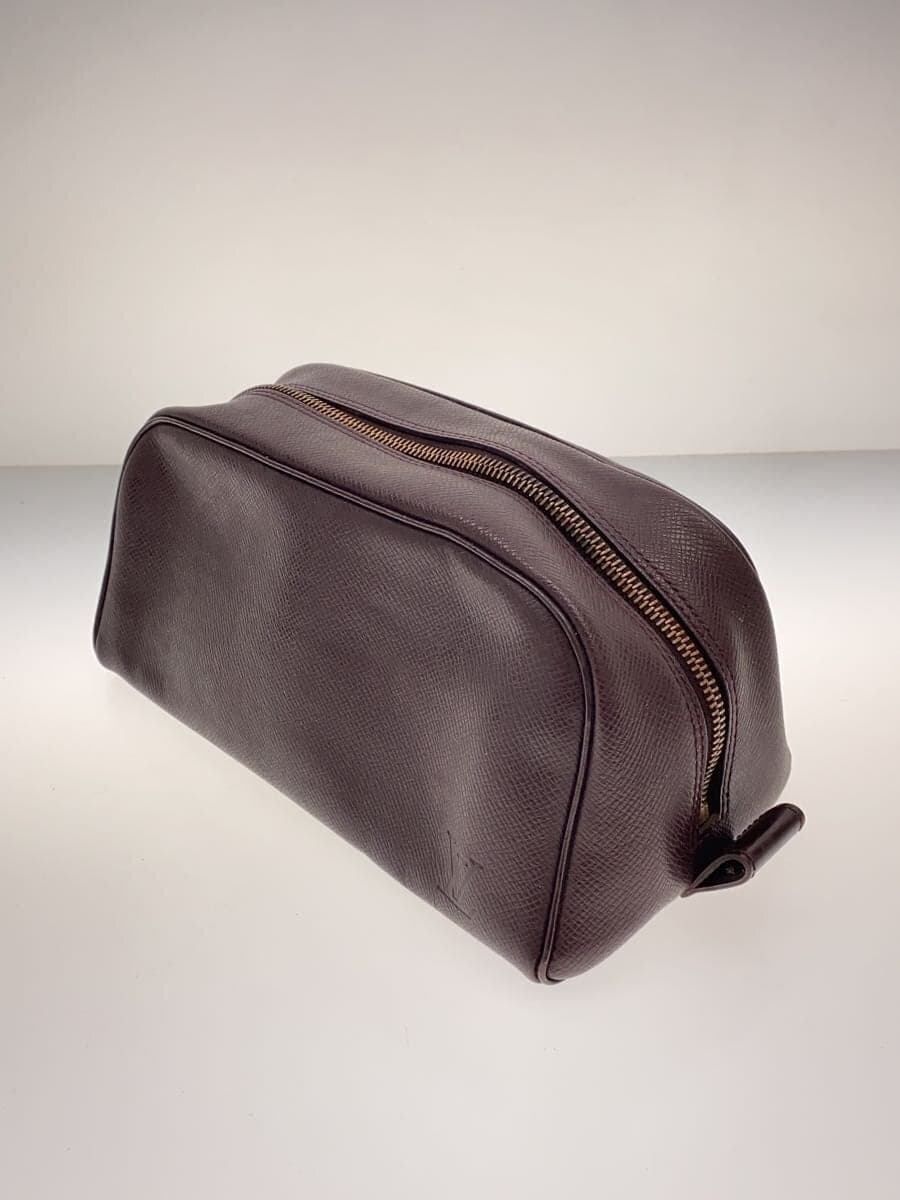 LOUIS VUITTON Toiletry Pouch PM_Tiga Leather BRW Solid M30226 2