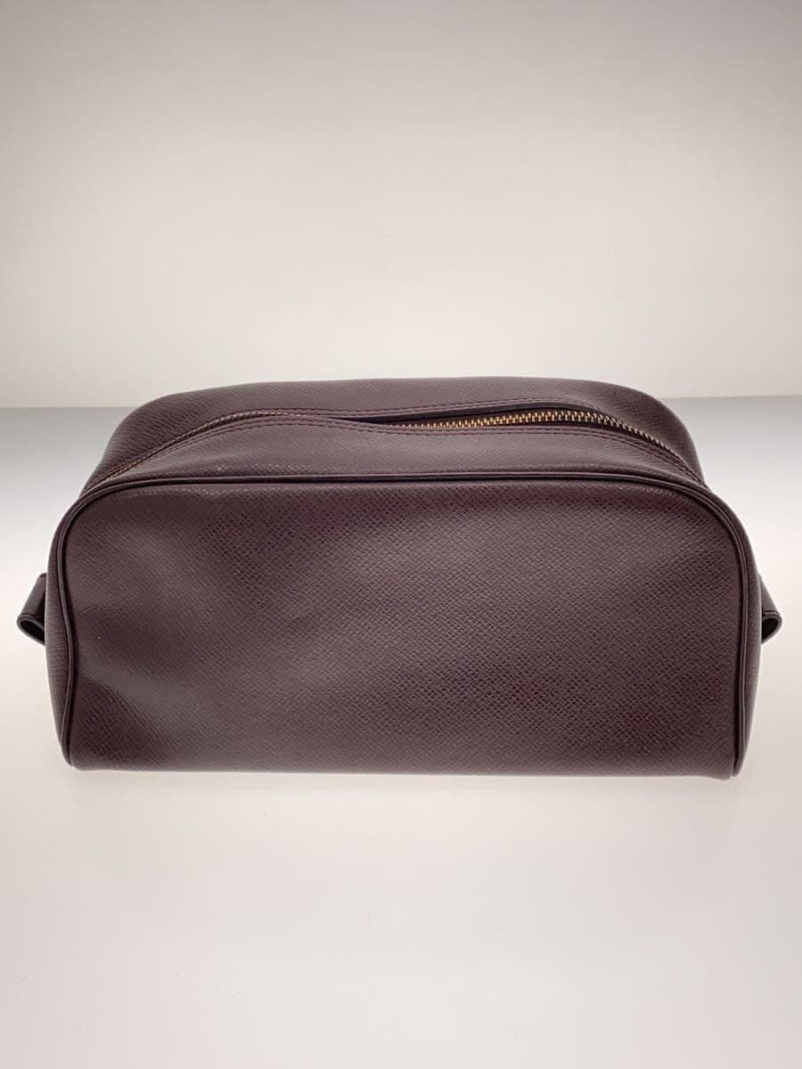 LOUIS VUITTON Toiletry Pouch PM_Tiga Leather BRW Solid M30226 3
