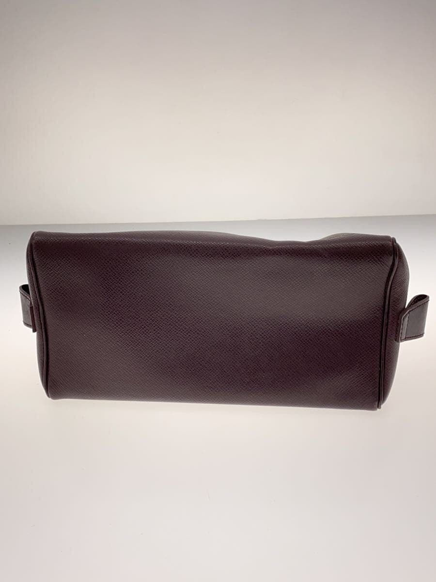 LOUIS VUITTON Toiletry Pouch PM_Tiga Leather BRW Solid M30226 4