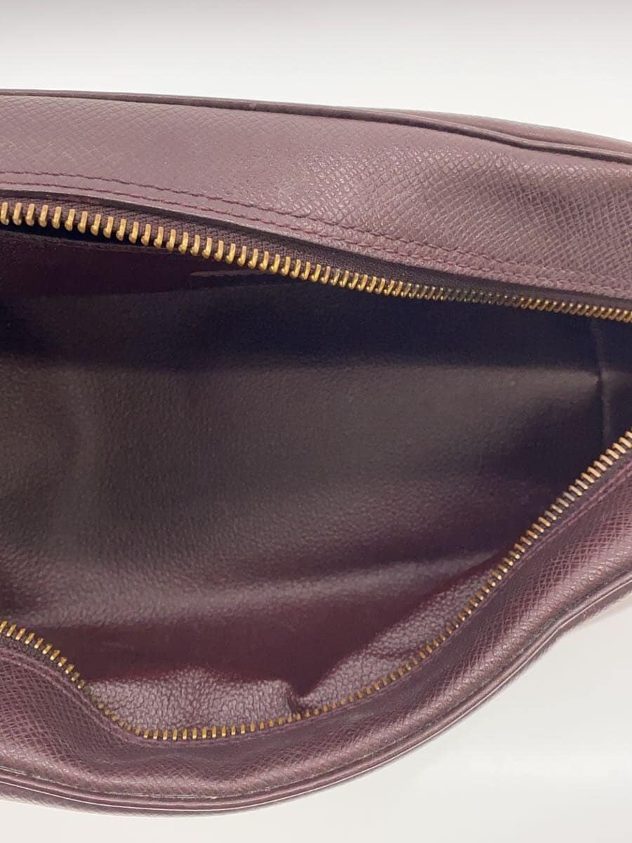 LOUIS VUITTON Toiletry Pouch PM_Tiga Leather BRW Solid M30226 6