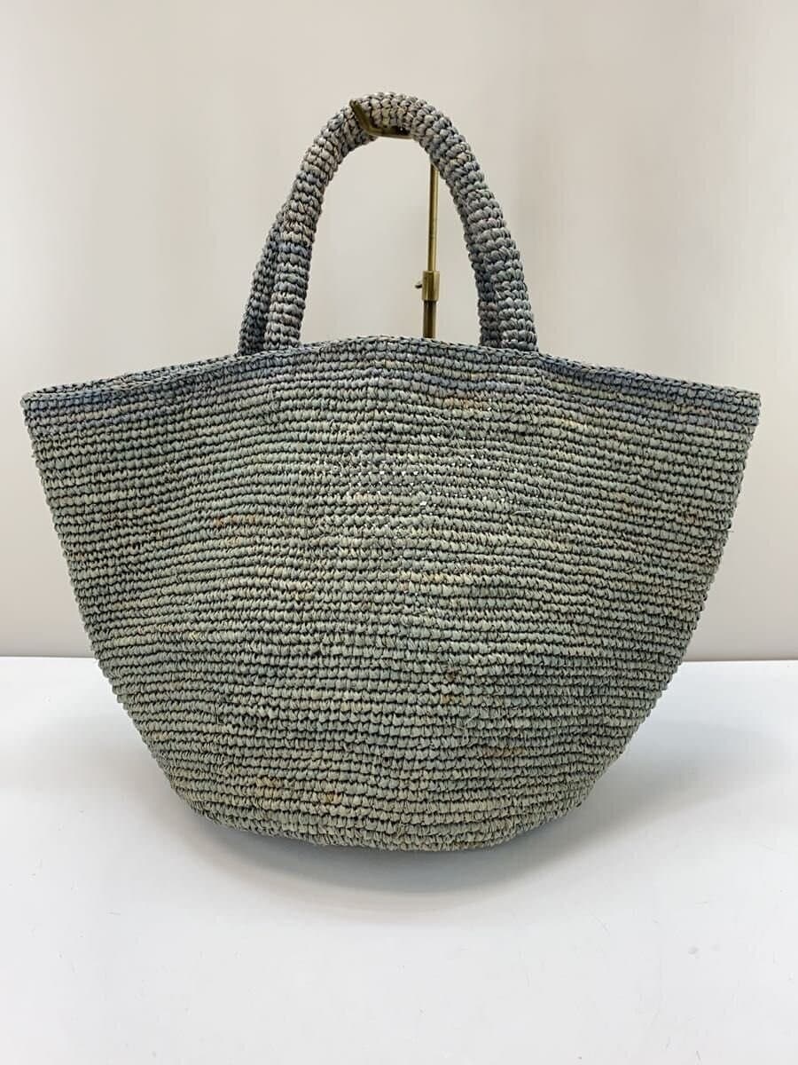 Other Brand sans arcidet Saint Alcide Basket Bag Cotton& Raffia GRY 3