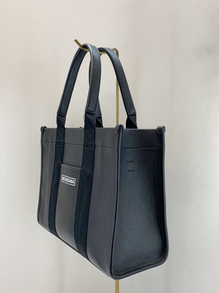 BALENCIAGAHARDWARE Hardware Small Tote 2-Way Tote Bag Leather 671402 2