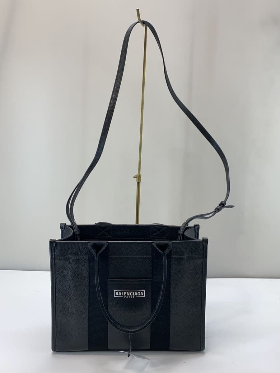 BALENCIAGAHARDWARE Hardware Small Tote 2-Way Tote Bag Leather 671402 8