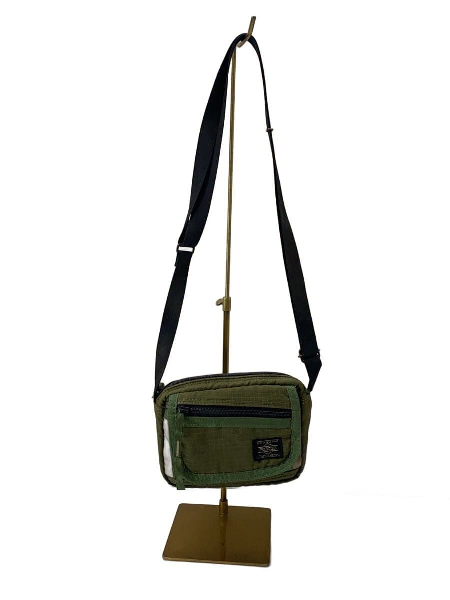 PORTER Lipps Top Sacoche Reflector Peeling Shoulder Bag KHK