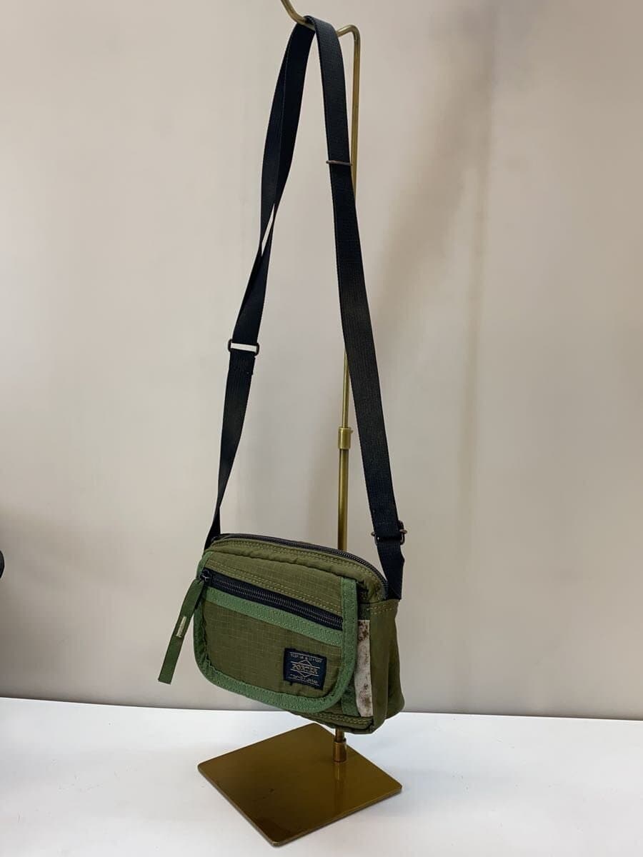 PORTER Lipps Top Sacoche Reflector Peeling Shoulder Bag KHK 2
