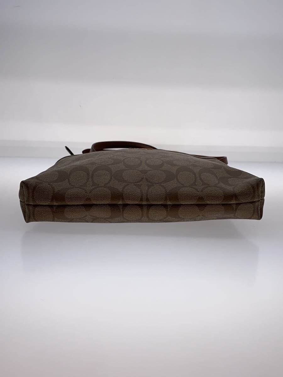 COACH Signature Shoulder Bag PVC BEG Allover Pattern F29210 4