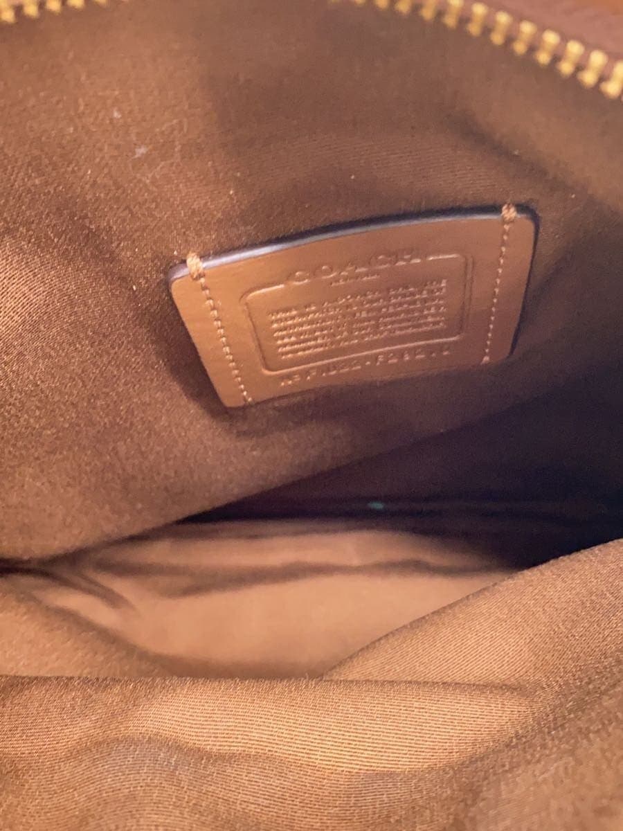 COACH Signature Shoulder Bag PVC BEG Allover Pattern F29210 6