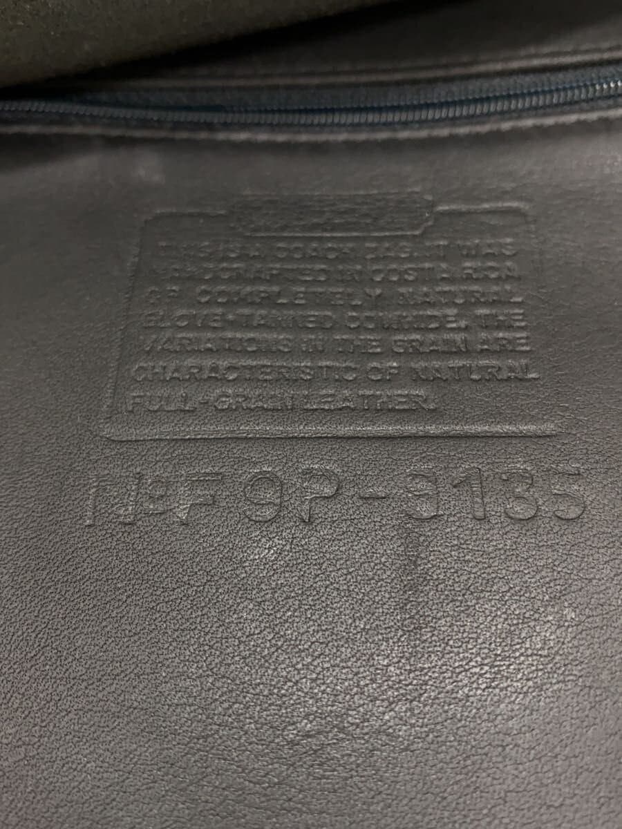 COACH Shoulder Bag_Black Leather Minor Wear With Scratches BLK 5