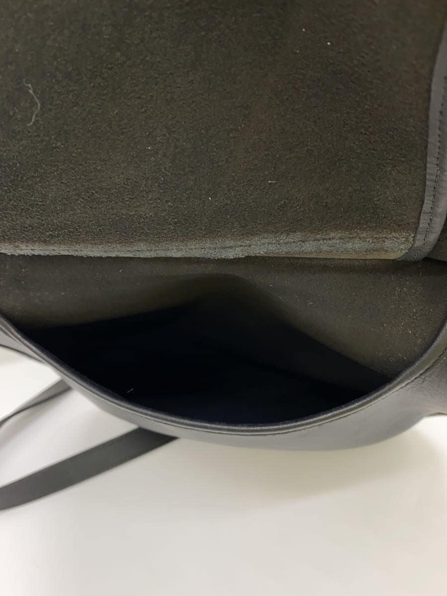 COACH Shoulder Bag_Black Leather Minor Wear With Scratches BLK 6