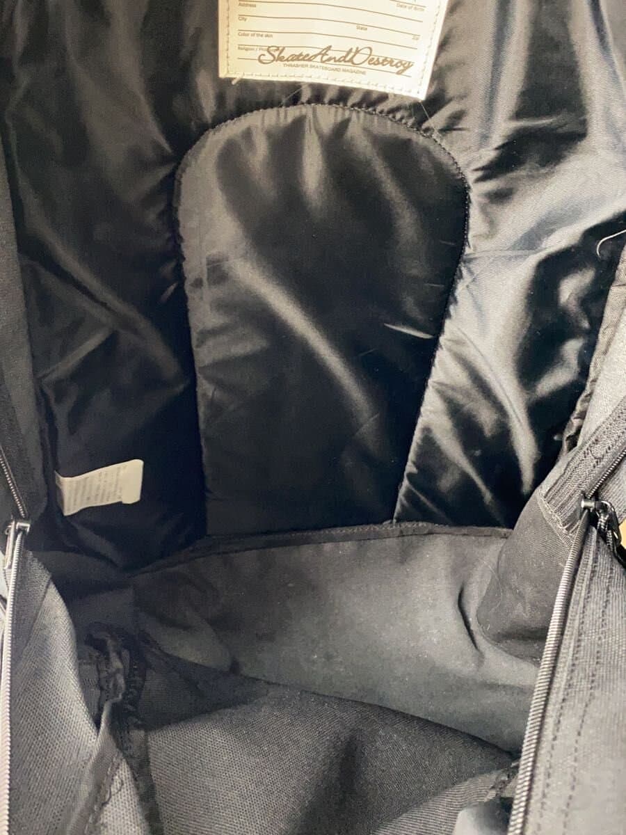 THRASHER Backpack BLK 6