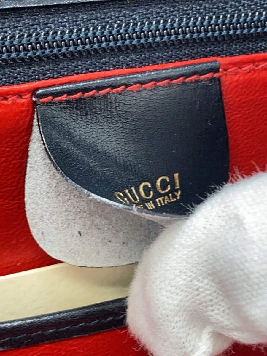 GUCCI Handbag_Bamboo Leather BLK 000･01･0633 7