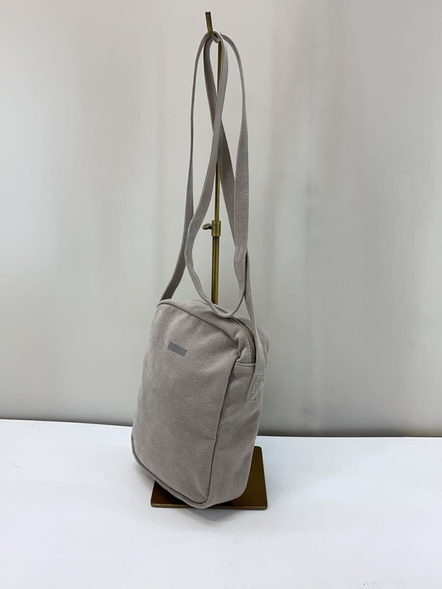 stein22A BAG POUCH Faux Suede Shoulder Bag Polyester BEG ST.471-1 2