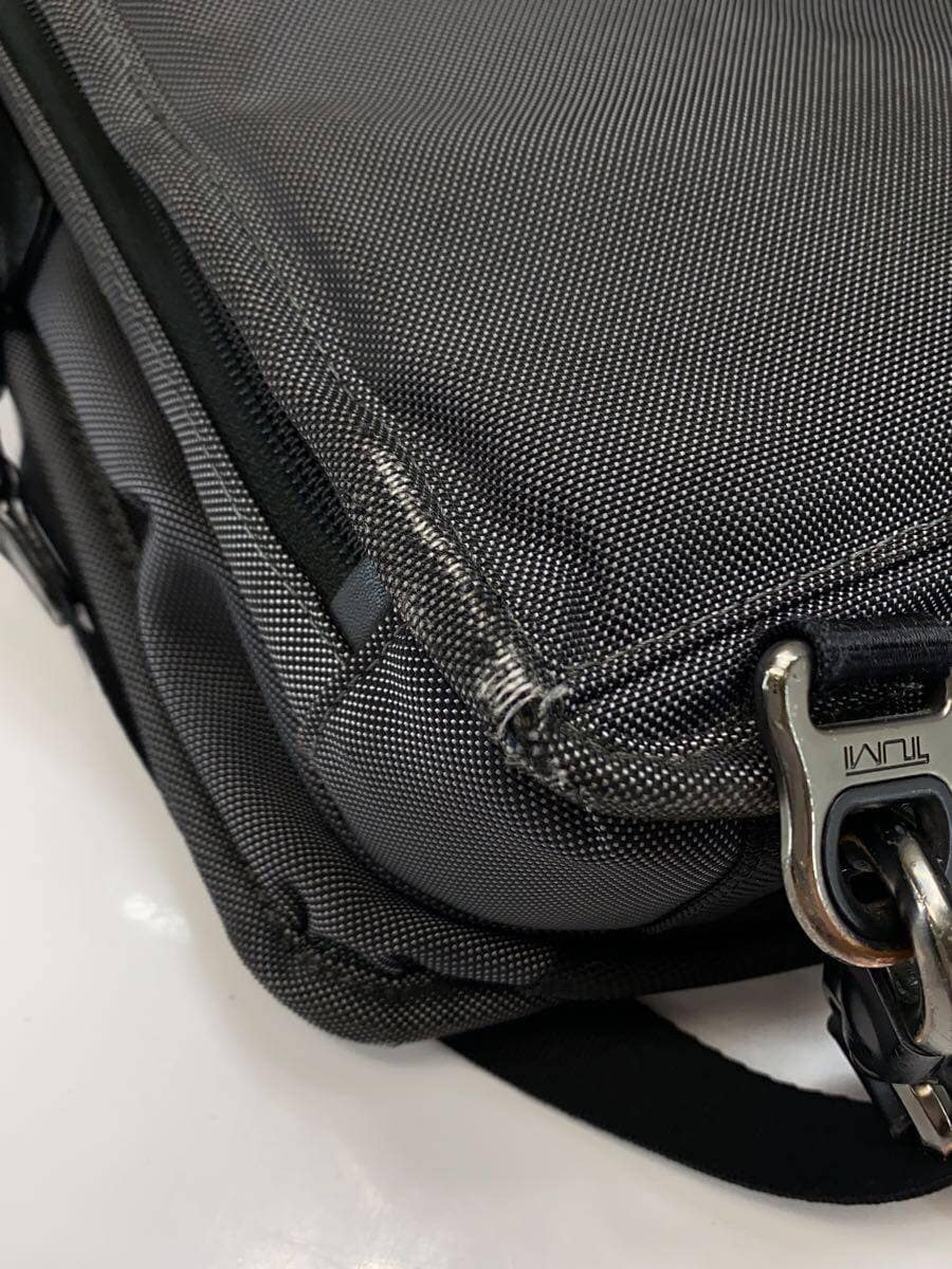 TUMIALPHA 2 3 WAY business bag signs of wear handle fraying GRY 26180PW2 8