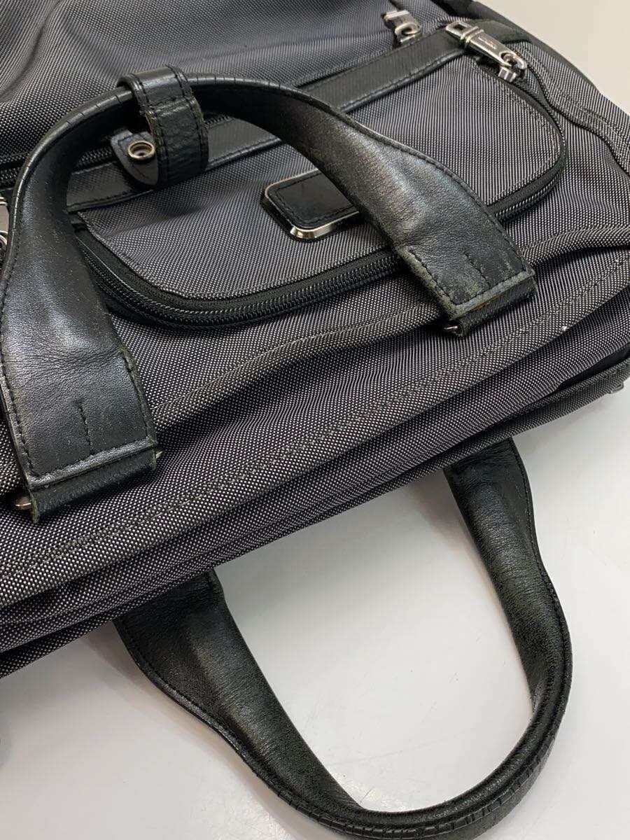 TUMIALPHA 2 3 WAY business bag signs of wear handle fraying GRY 26180PW2 9