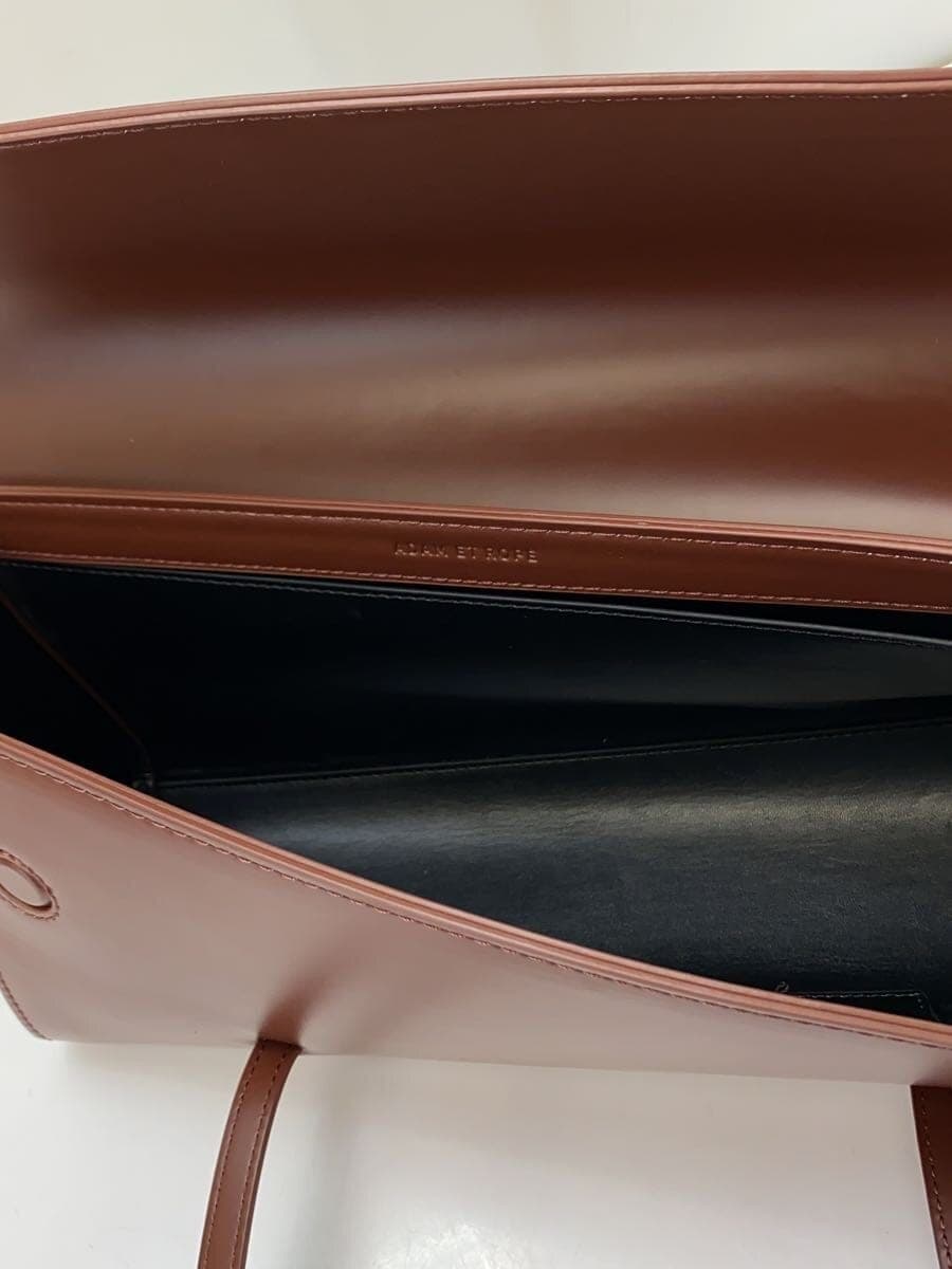 ADAM ET ROPE25AW-26SS Flap Long Handle Bag BRW GAX25050 6