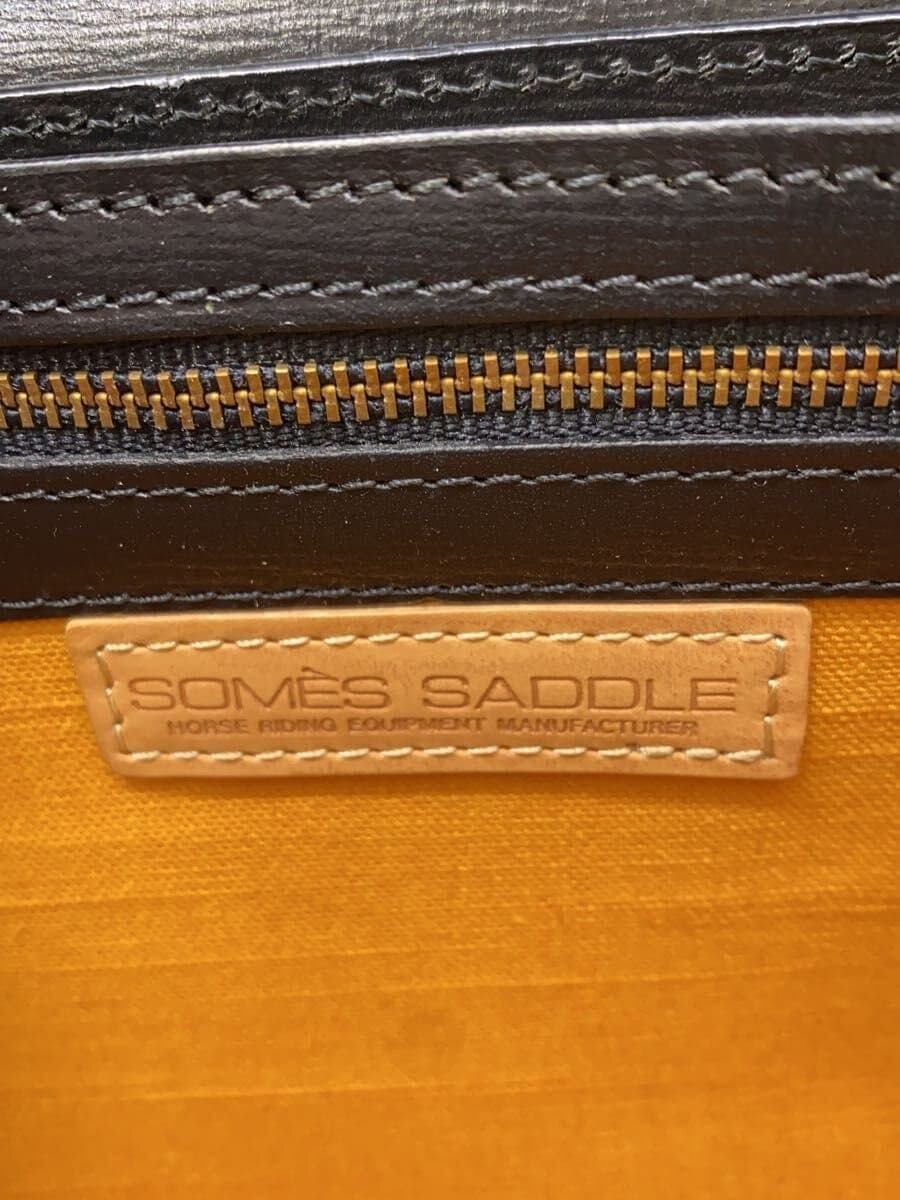 SOMES SADDLE Second Bag Leather BLK 5