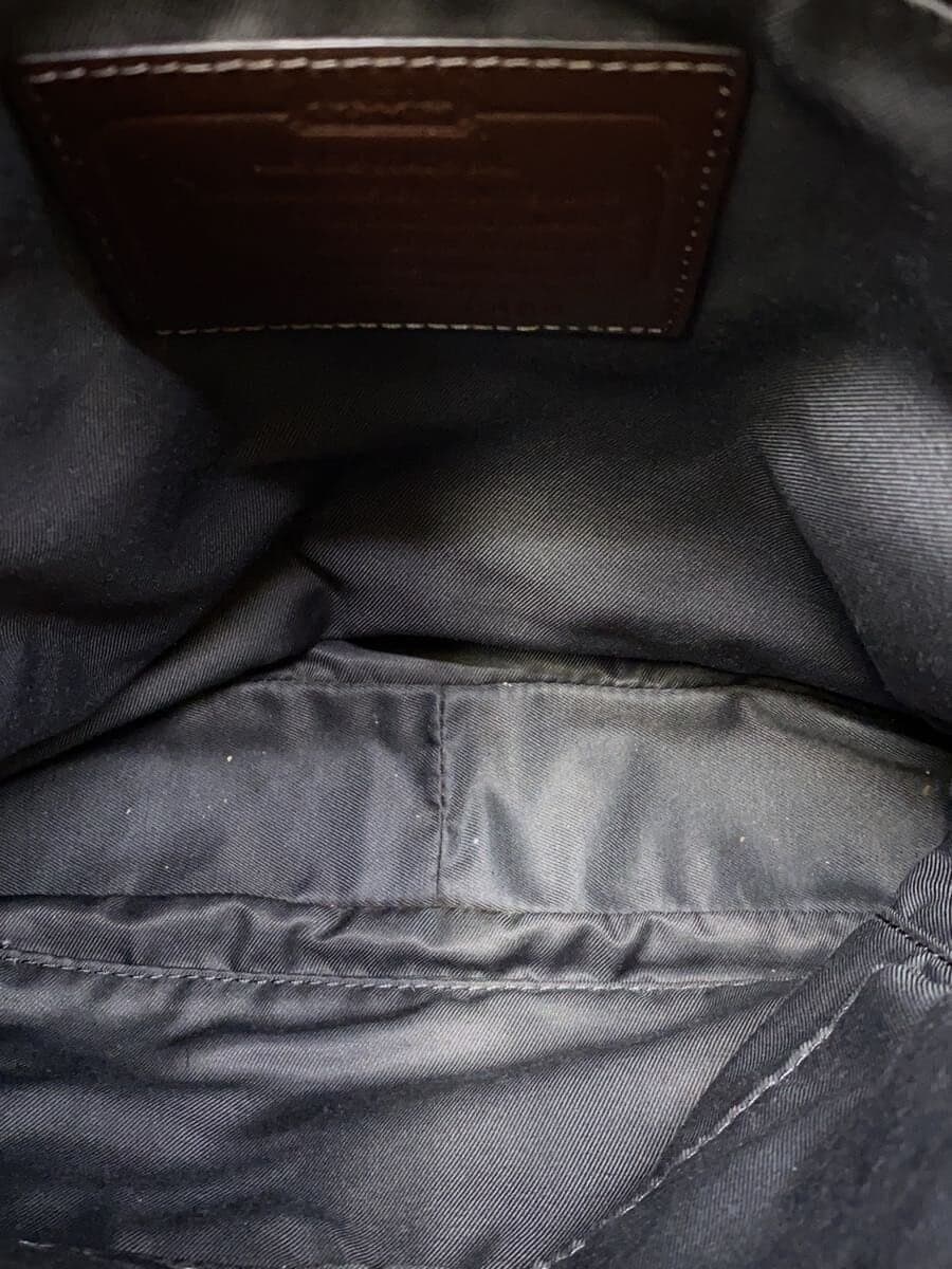 COACH Shoulder Bag Leather BRW 70488 6