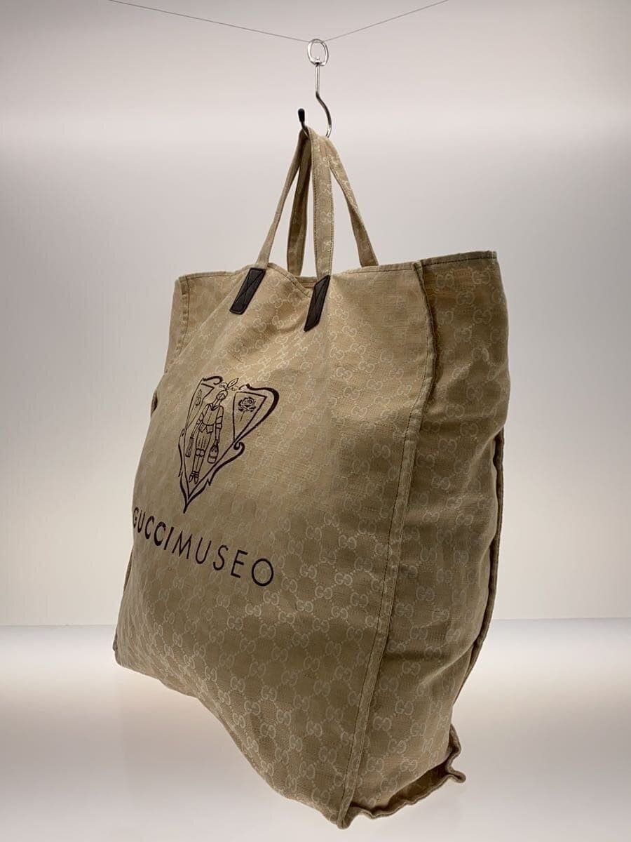 GUCCI handbag canvas BEG 2