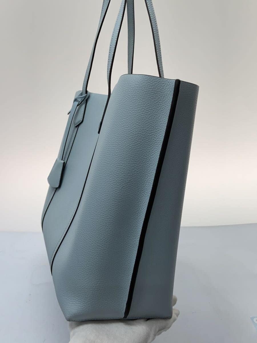 TORY BURCH Tote Bag Leather BLU 2